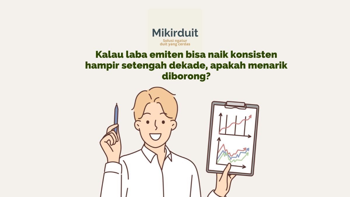saham yang laba bersihnya naik terus