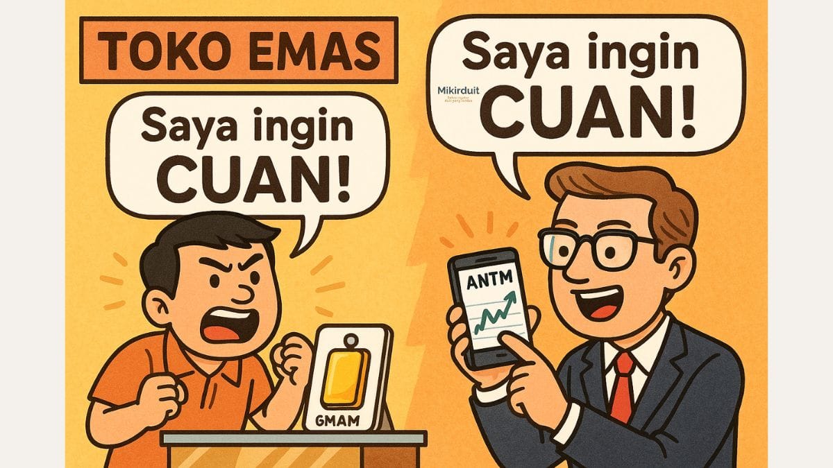 saham ANTM
