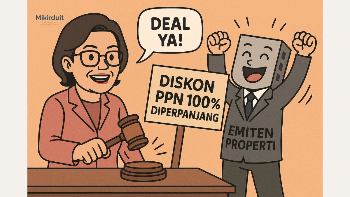 saham properti