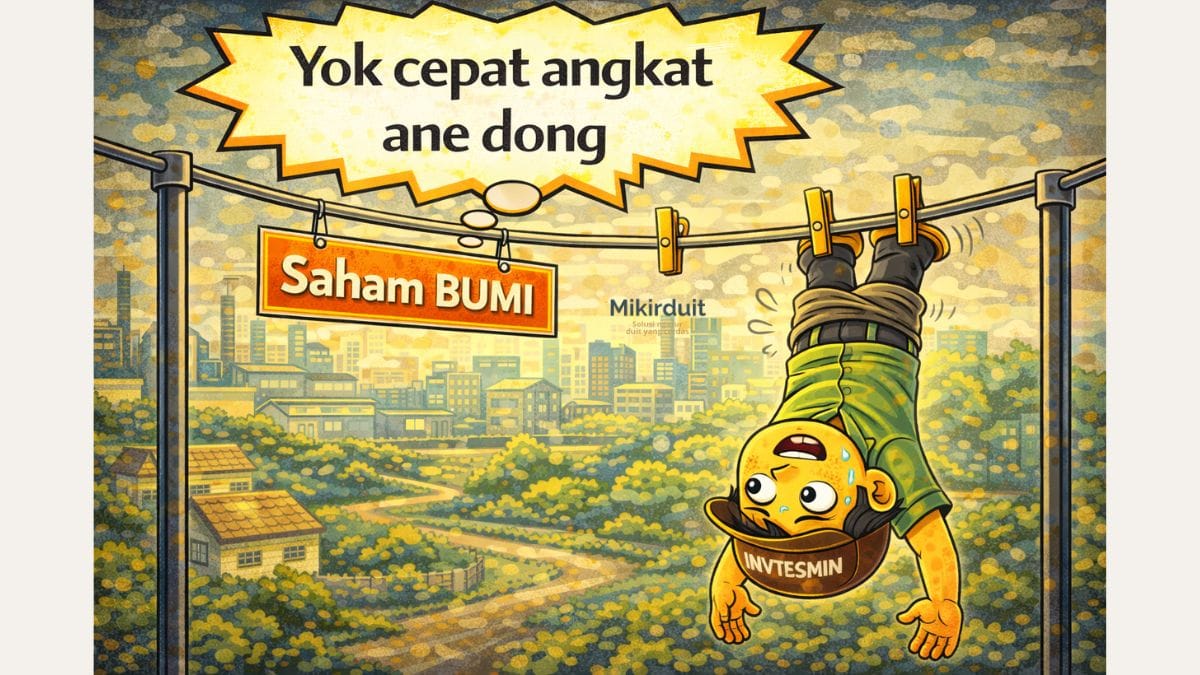 saham BUMI, BRMS, dan DEWA