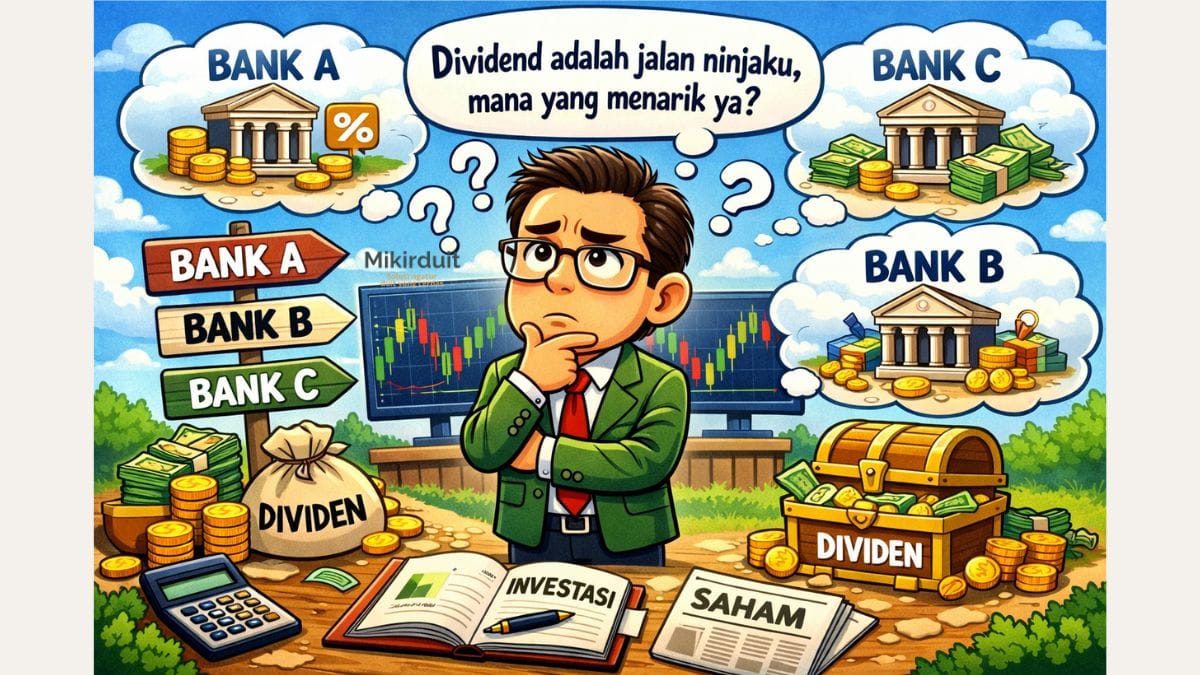 saham dividen bank