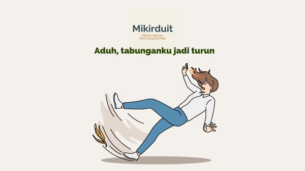 tabungan turun