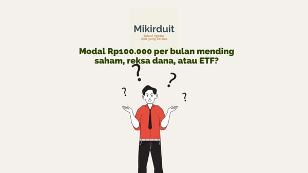 investasi modal Rp100.000