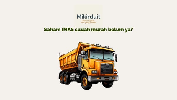 saham imas sudah murah