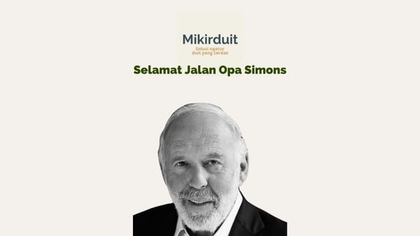 Jim Simons investor paling cuan