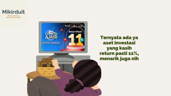 memang ada investasi kasih return pasti 11 persen