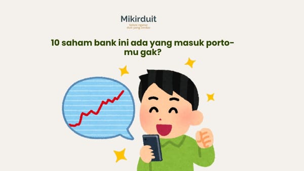 saham menengah besar