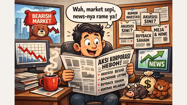 9 saham yang ada aksi korporasi